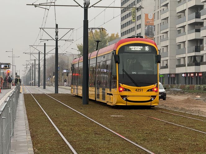 Warszawa. Tramwaj do Wilanowa