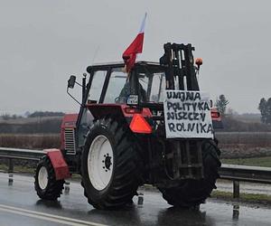 Protest rolników z Podkarpacia w Przeworsku