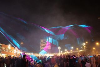 „Światełko do Nieba” na zakończenie 33. Finału WOŚP. Efektowny pokaz w Lublinie. Zdjęcia