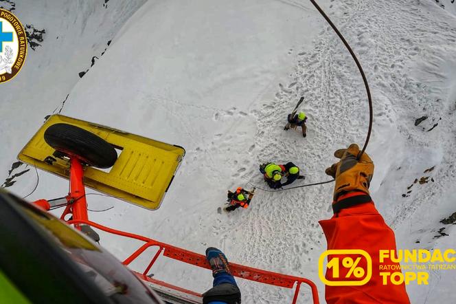 Majówka w Tatrach. TOPR w czasie weekendu pomógł w górach 23 turystom