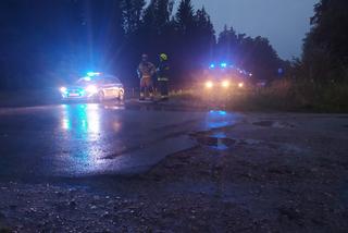 Wypadek na drodze z Supraśla do Białegostoku. Trzy osoby trafiły do szpitala [ZDJĘCIA]