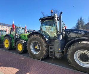 Protest rolników w Opolu w środę 19 marca 2025 roku