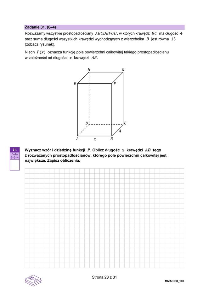 Matura 2025: matematyka 6.05.2025. Arkusze CKE i odpowiedzi. Poziom podstawowy 1 i 2 część [Formuła 2023]