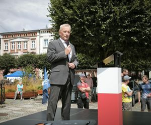 Manifestacja pod hasłem Sto nielegalnej imigracji w Lesznie
