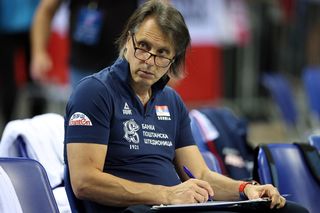 Siatkówka. Mecz Polska-Serbia. Memoriał Huberta Jerzego Wagnera w Krakowie