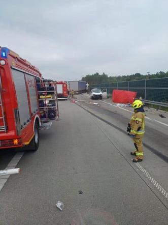Tragiczny wypadek na S7