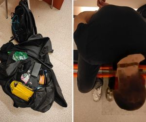 Złodziej na rowerze wyrwał plecak kobiecie! Ludzie ruszyli w pogoń, recydywista w areszcie