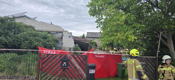 Tragedia w pow. myszkowskim. Zginęły dwie osoby