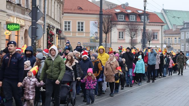 Ulicami Lublina przeszedł Orszak św. Mikołaja