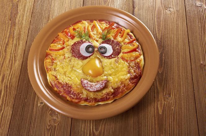 Pizza Twarz - przepis dla dzieci