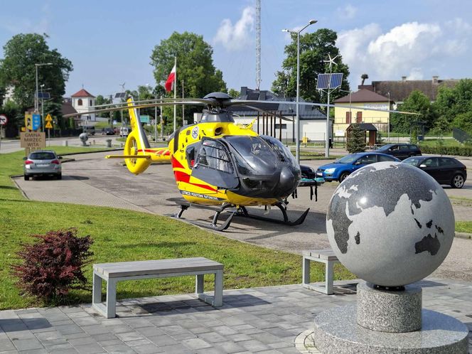 Wypadek nastolatka na hulajnodze w Mircu