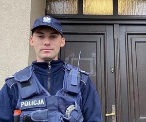 Policjant z Radzionkowa uratował tonącego mężczyznę
