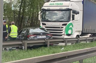 Zdarzenie drgoowe na DK86. Ogromne utrudnienia w stronę Tychów