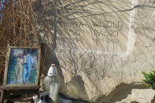  Witold Paszt ma piękny grób. Oto jak wygląda mogiła