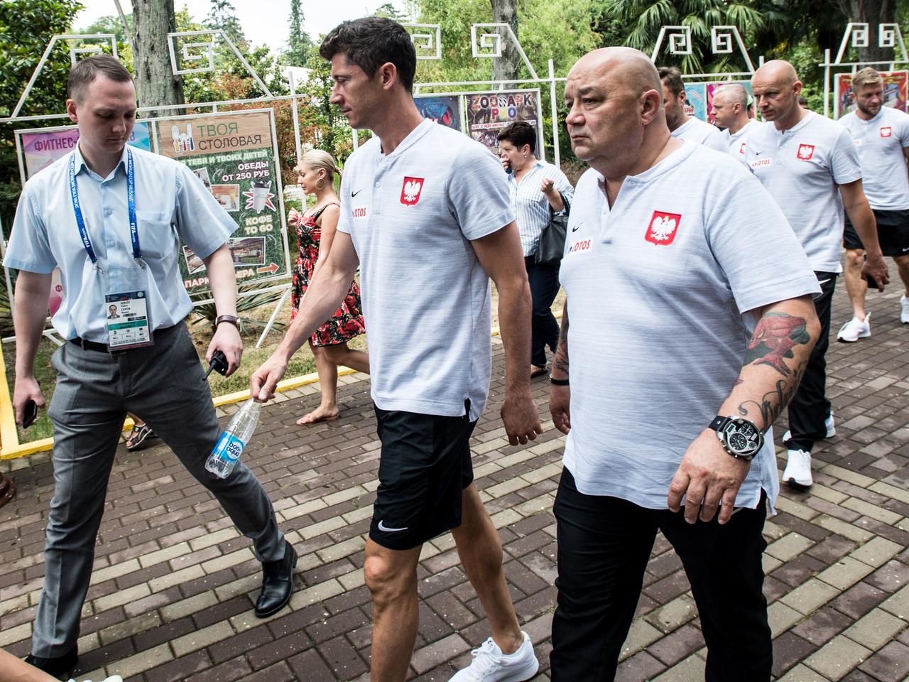 Mecz Polska Senegal: Pełny skład reprezentacji Polski w drodze na pierwszy mecz MŚ 2018