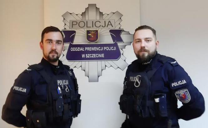 Policjanci uratowali życie desperata