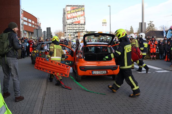 Orkiestrowe szaleństwo w Galerii Olimp! Tak mieszkańcy Lublina wspierają WOŚP. Zdjęcia