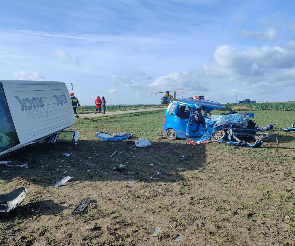 Śmiertelny wypadek pod Brzezinami
