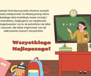 Mądre życzenia na Dzień Nauczyciela - darmowe kartki