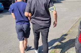 Rowerzysta, który potrącił kobietę w parku Parku Poniatowskiego, chciał uciec za granicę