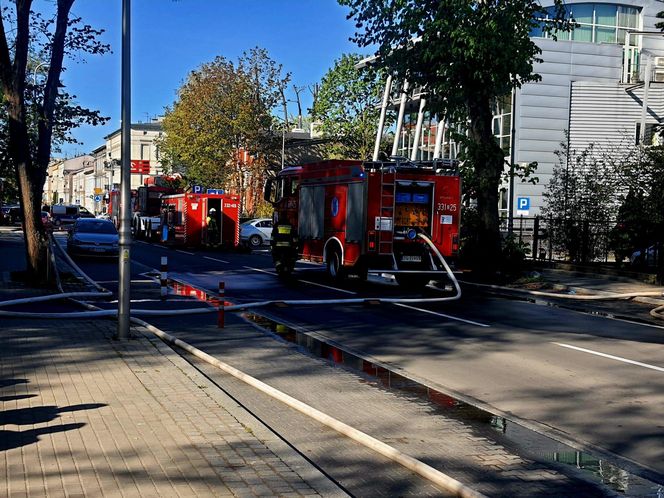 Pożar budynku przedszkola w Koszalinie. 10 osób ewakuowanych