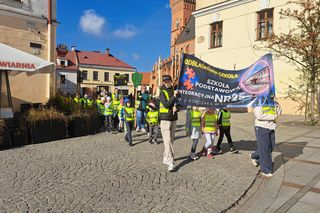 Odblaskowa Szkoła 2025 - akcja w Tarnowie