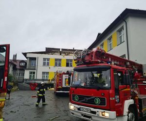 Nawałnice w Małopolsce. Setki interwencji straży pożarnej 