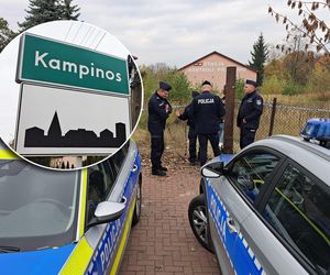 Atak nożem w Kampinosie. Córka raniła matkę na ulicy?! W akcji śmigłowiec LPR.