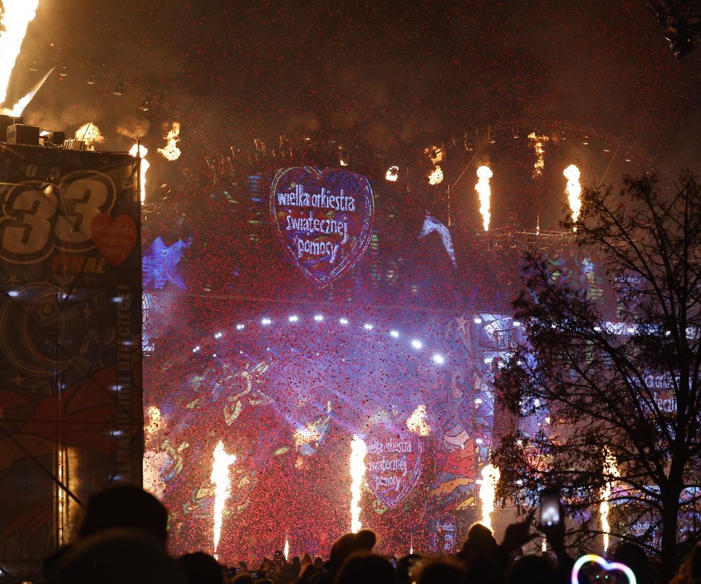 Warszawa. 33 finał WOŚP, światełko do nieba