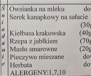 Takie posiłki podawane są kuracjuszom w sanatoriach