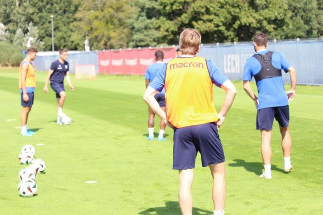 Trening Lecha Poznań przed meczem z Rakowem Częstochowa 