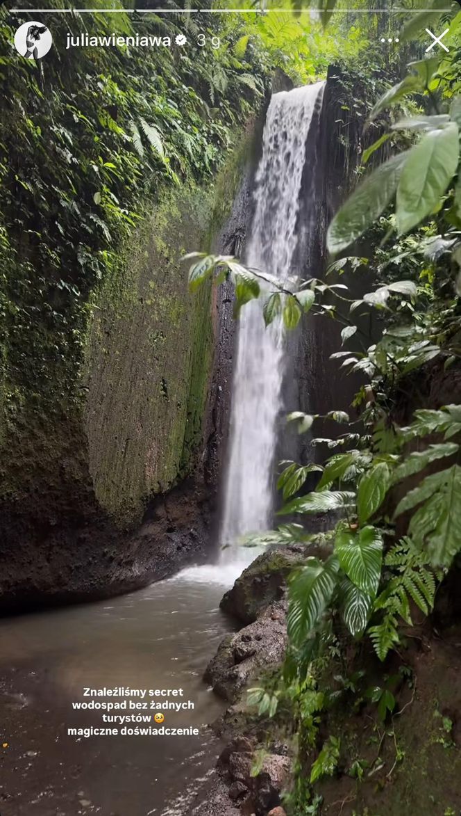 Julia Wieniawa na Bali 