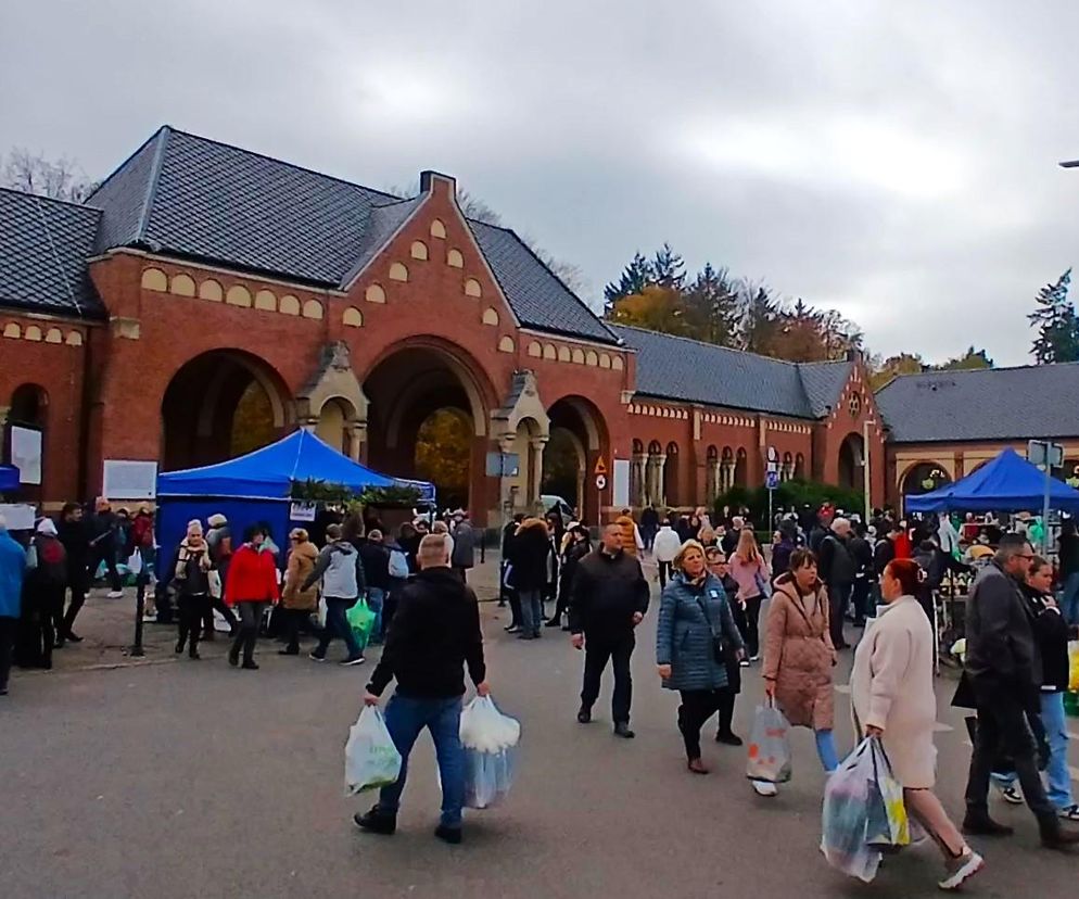 1 listopada na Cmentarzu Centralnym w Szczecinie