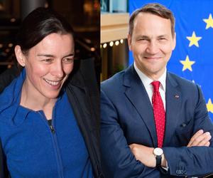 Radosław Sikorski był w związku z Camillą z The Crown. Aktorka Olivia Williams wspomina polityka