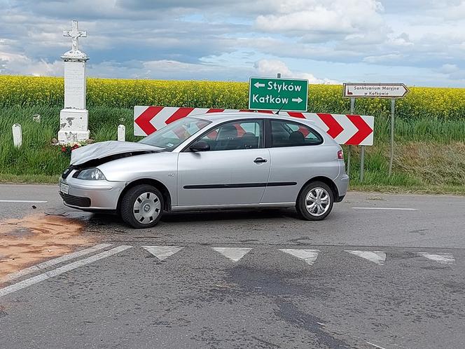 Wypadek w Kałkowie 22.05.22