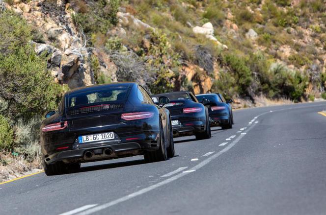 Porsche 911 Carrera lifting