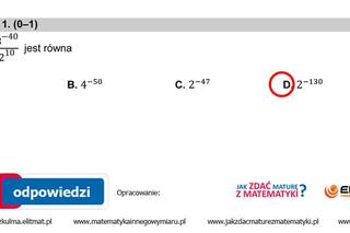 Matura 2022: matematyka, poprawka. Arkusz PDF	