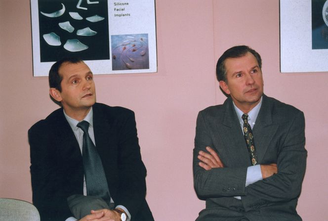 Klan. Paweł Lubicz (Tomasz Stockinger), Andrzej Marczyński (Wojciech Wysocki)