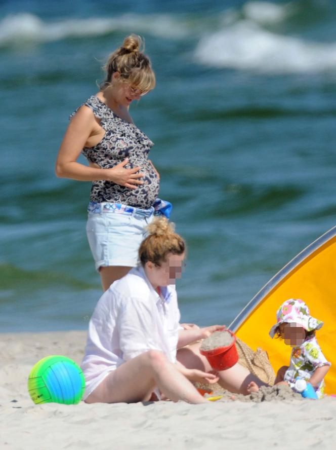 Małgorzata Socha wypoczywa z rodziną w Juracie