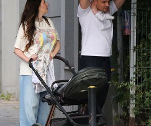 Marcin Hakiel z Dominiką  Serocką w studiu tatuaży