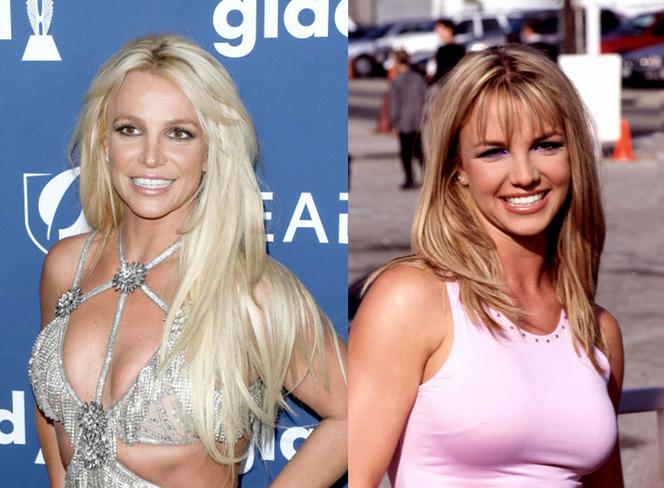 Tak zmieniały się piersi Britney Spears - galeria