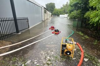 Ulewne deszcze w Łódzkiem. Strażacy wyjeżdżali ponad 370 razy