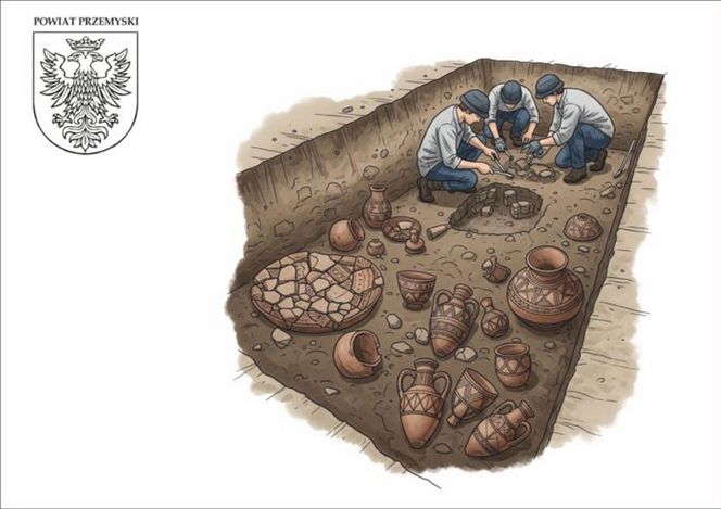 Niezwykłe znalezisko w Orłach. 