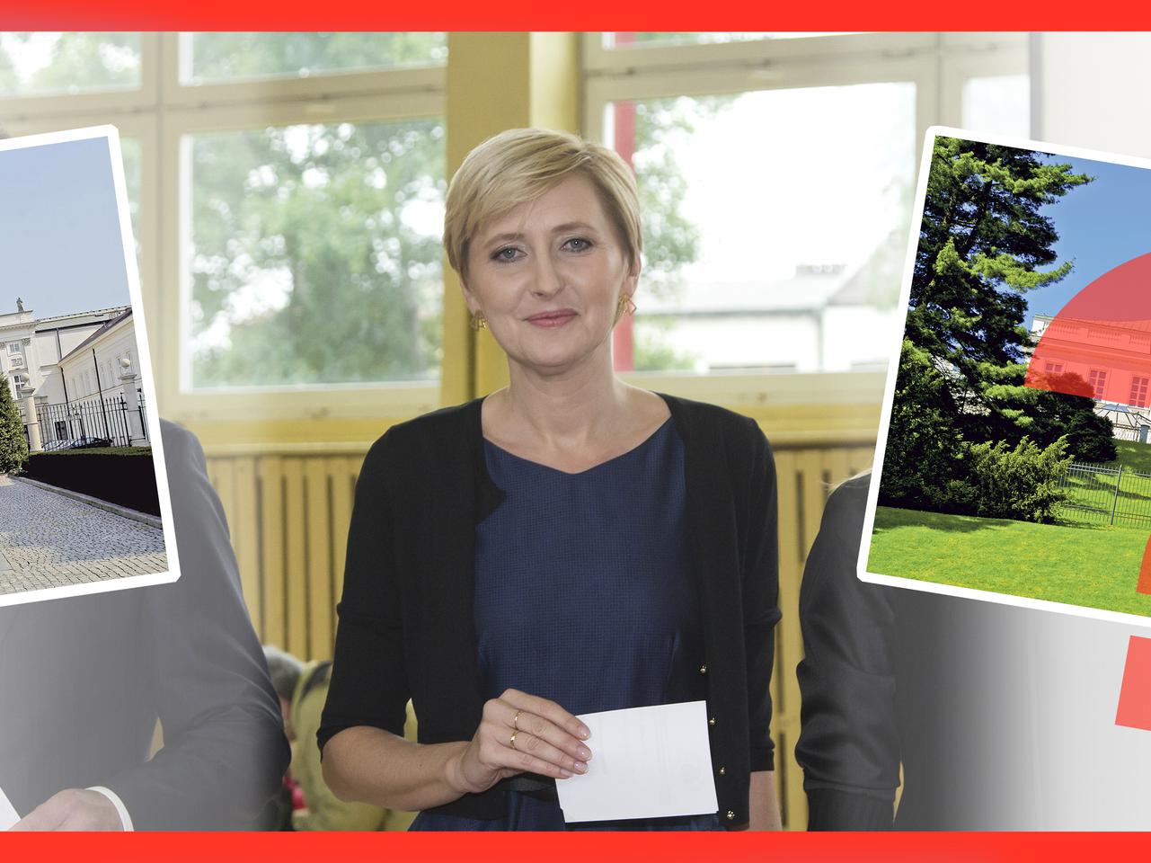 PIERWSZA DAMA WYBIERZE MIĘDZY.