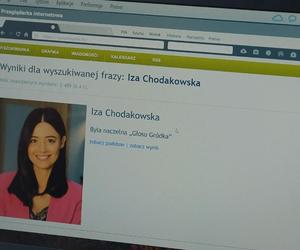 	M jak miłość odc. 1760. Profil Izy w wyszukiwarce internetowej