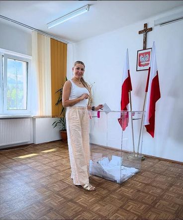 Wybory Prezydenckie 2025: Jak głosują gwiazdy? Magda Narożna