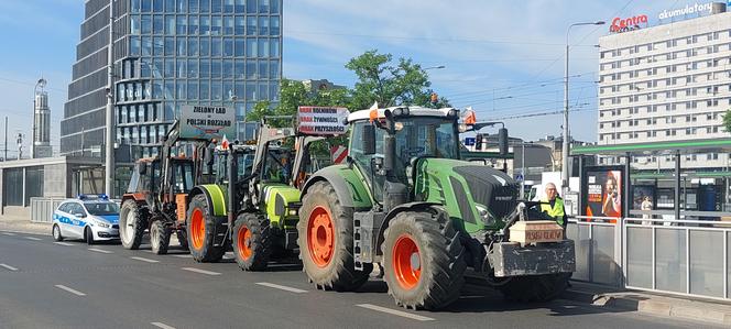 Protest rolników w Poznaniu