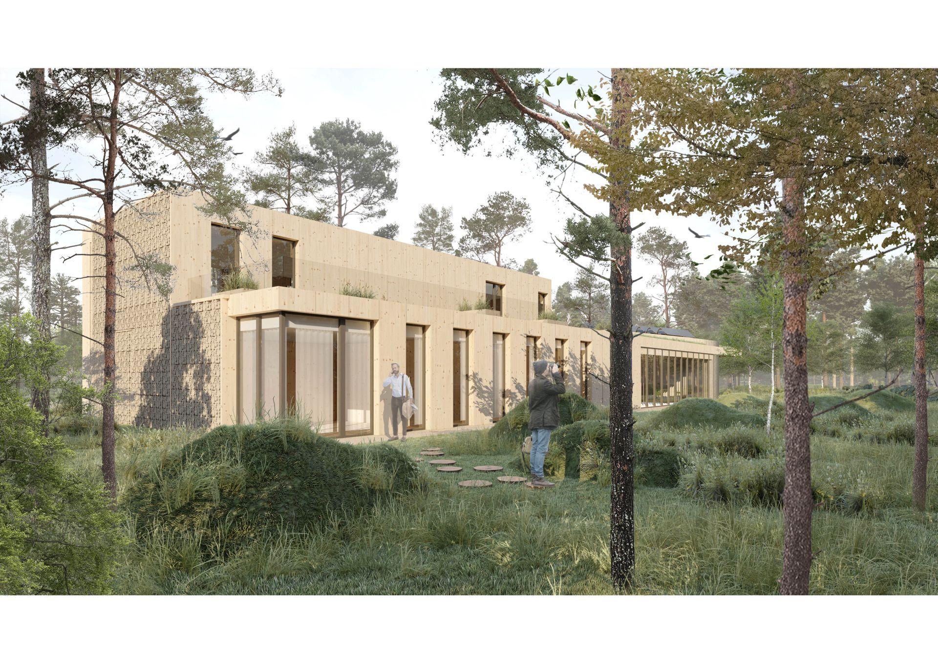 Nowa siedziba Nadleśnictwa Człuchów