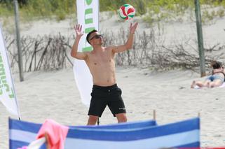 Sławomir Peszko na plaży