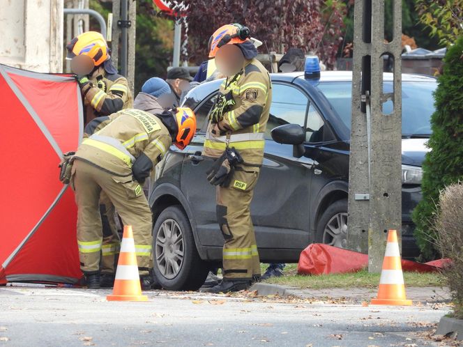 Śmiertelne potrącenie rowerzysty pod Warszawą